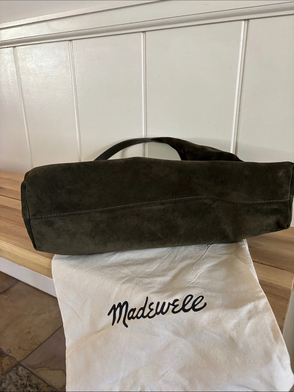 Madewell Mylie Green “Loden” Suede - Picture 5 of 6